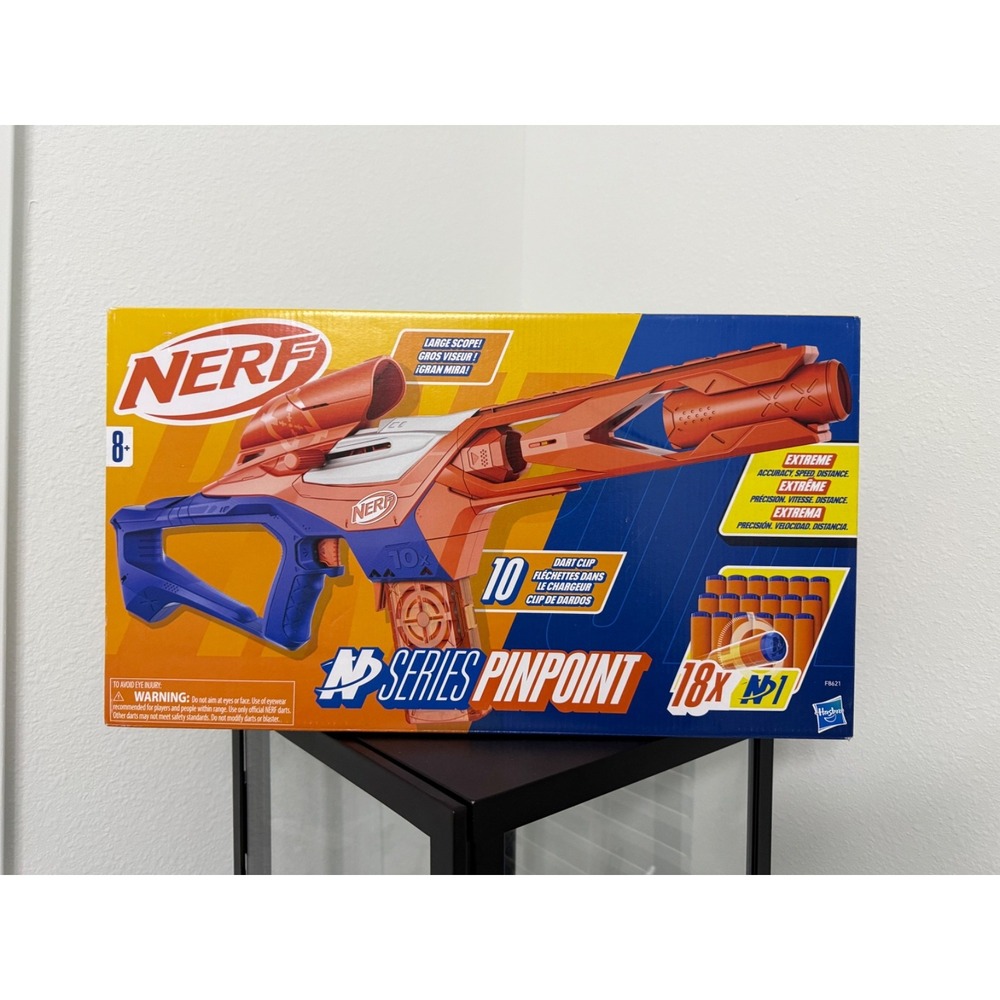 NERF N SERIES PINPOINT BLASTER 18 N1 DARTS/HASBRO/NEW/MSHNS081926 - Picture 3 of 3